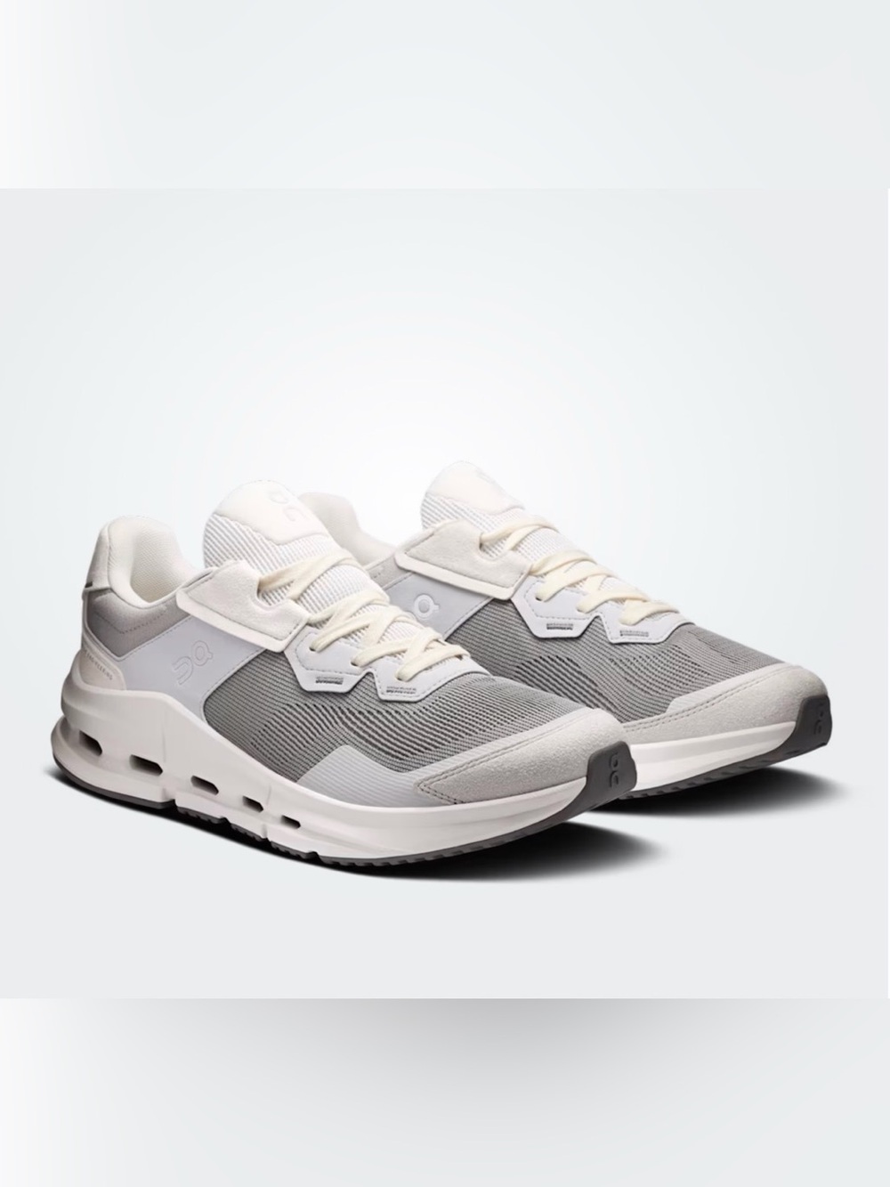 On Cloudnova Rift Men’s Sneakers — Glacier/Alloy